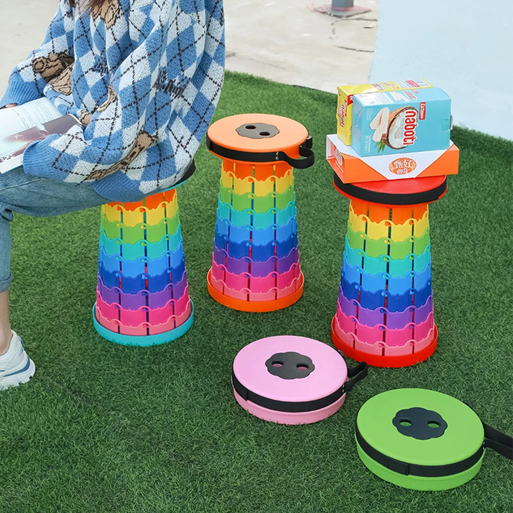 Portable Lightweight Folding Stools with Carry Bag Collapsible Chair