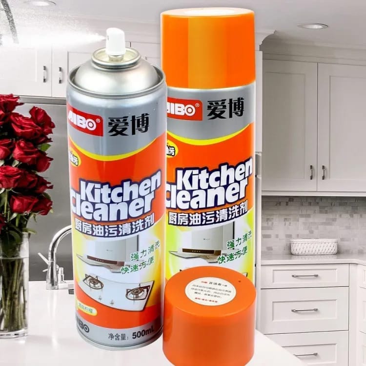 Premium Quality Spray Foam Cleaner for Kitchen Cleaning and Grease Elimination 500ml