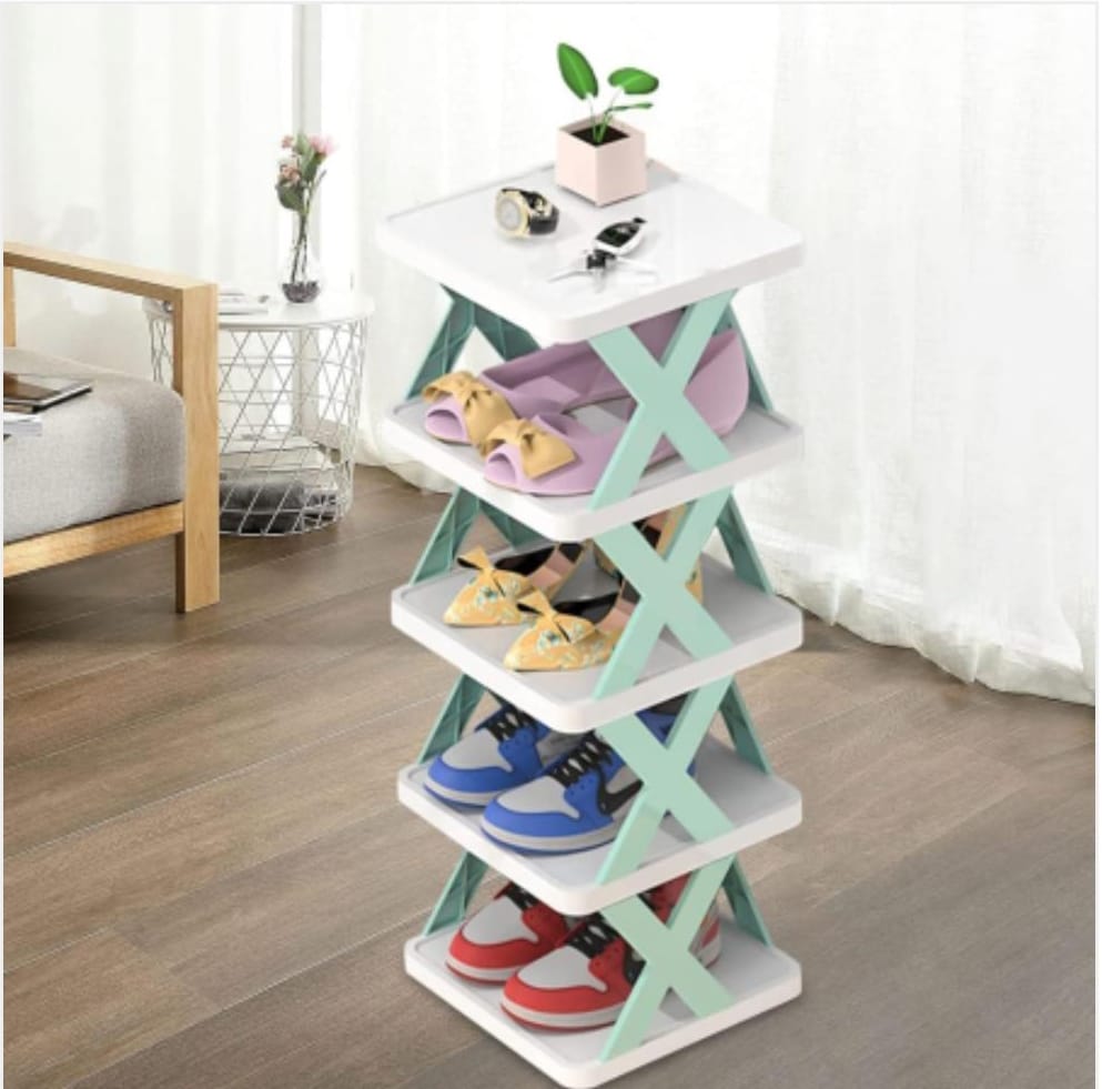 5 Layer Shoe Organizer Rack Multifunctional